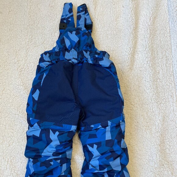 Lands' End Kids Toddler Iron Knee Insulted Winter Snow Bibs. NWT - Picture 3 of 6